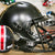 Réplica de casco Ohio State Buckeyes Riddell Speed ​​- Negro satinado