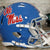 Mississippi Rebels Riddell Speed Authentic Helmet - Powder Blue