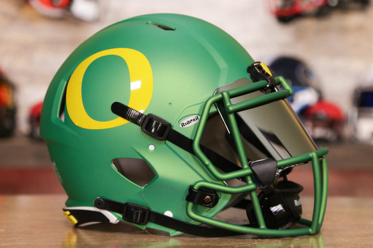 Oregon Ducks Riddell Speed Authentic Helmet - GG Edition 00294 – Green ...