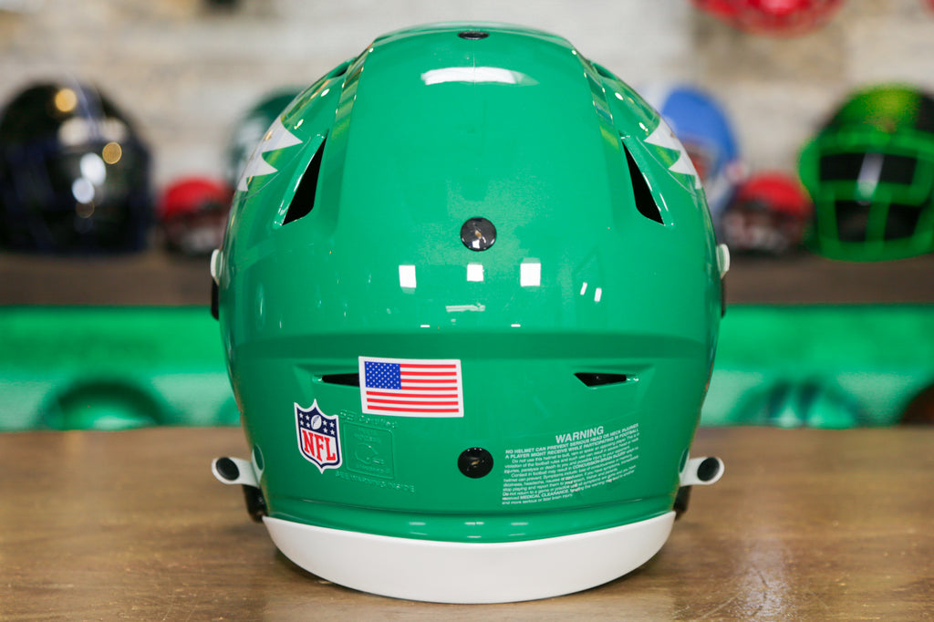 PHILADELPHIA EAGLES ALTERNATE Riddell SPEEDFLEX Authentic Football Helmet —  OnField Productions, Inc.