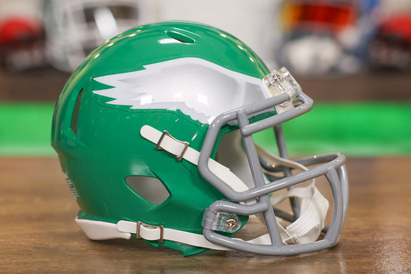 Riddell Philadelphia Eagles NFL 2023 On Field Alternate Mini Speed Helmet  (Kelly Green)