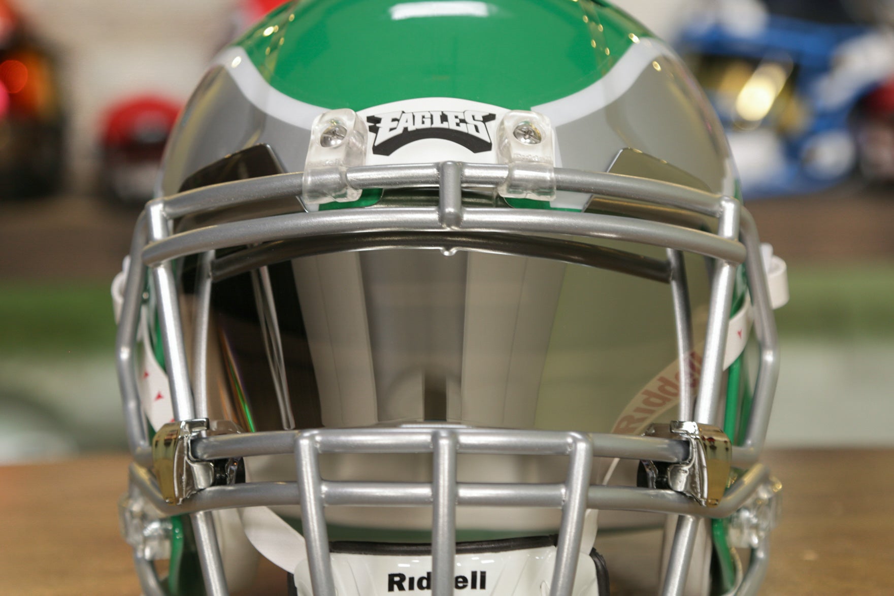 Philadelphia Eagles Riddell Speed Authentic Helmet - GG Edition