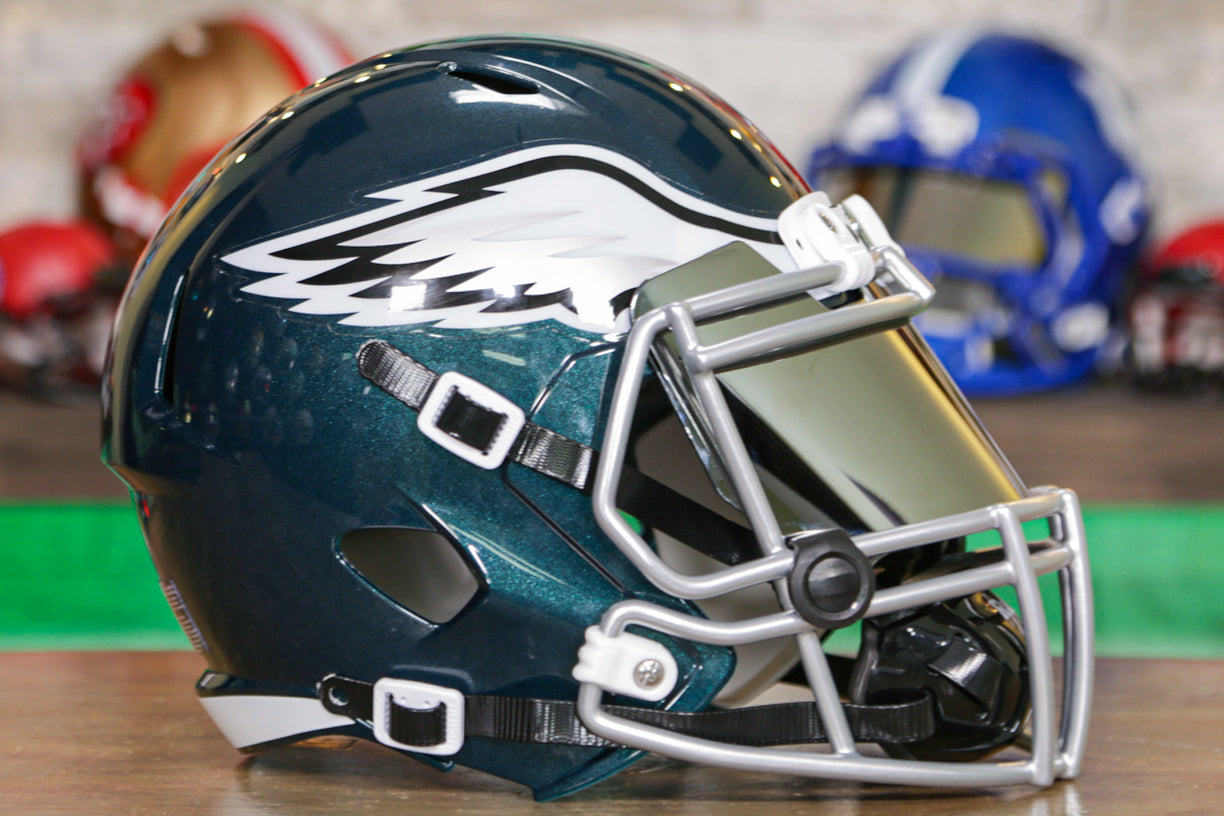 Philadelphia Eagles Riddell SpeedFlex Helmet  Philadelphia eagles, Helmet, Football  helmets