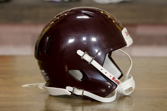 Riddell Speed Blank Mini Helmet Shell - Maroon