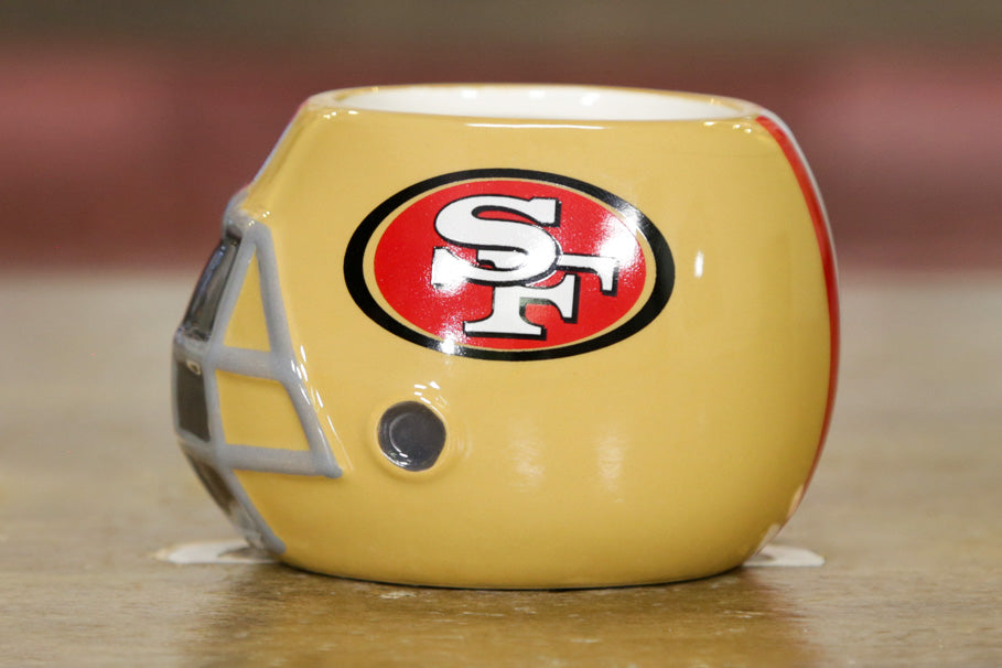 San Francisco 49ers - Ceramic Helmet Caddy – Green Gridiron, Inc.