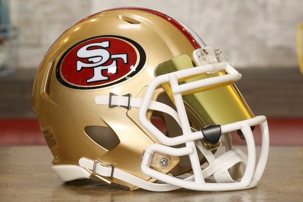 San Francisco 49ers Riddell Speed Mini Helmet - GG Edition 01189