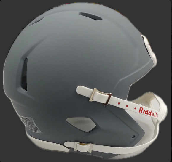 Riddell Speed Blank Mini Helmet Shell - Matte Grey