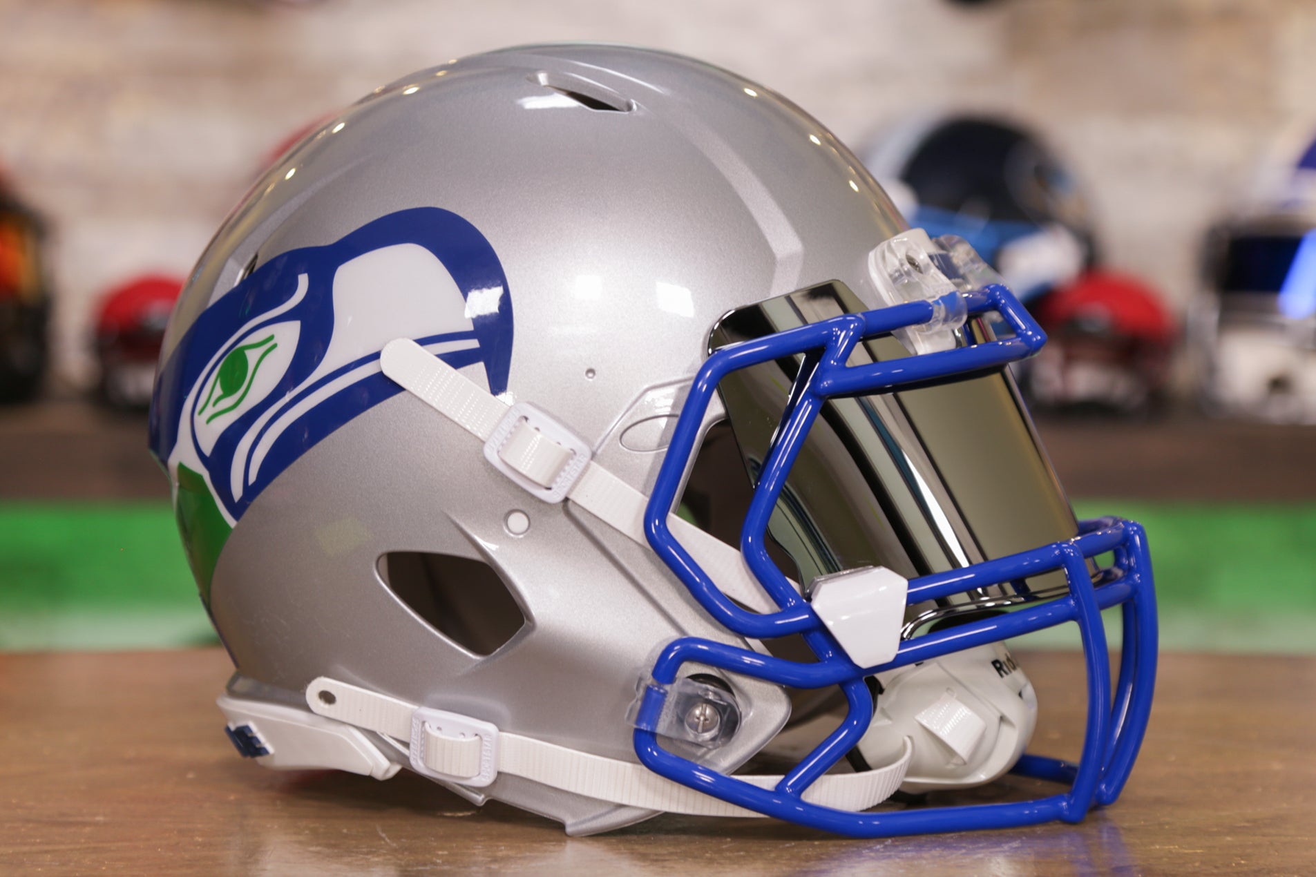 Seattle Seahawks Riddell Speed Authentic Helmet - GG Edition – Green  Gridiron, Inc.