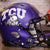 TCU Horned Frogs Riddell Speed Authentic Helmet - Satin Purple