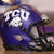 TCU Horned Frogs Riddell Speed Mini Helmet - Satin Purple