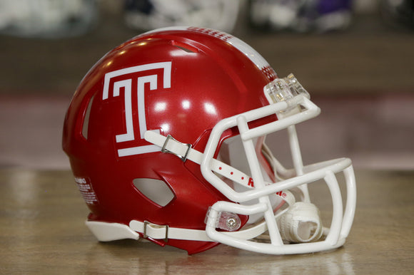 Temple Owls Riddell Speed Mini Helmet