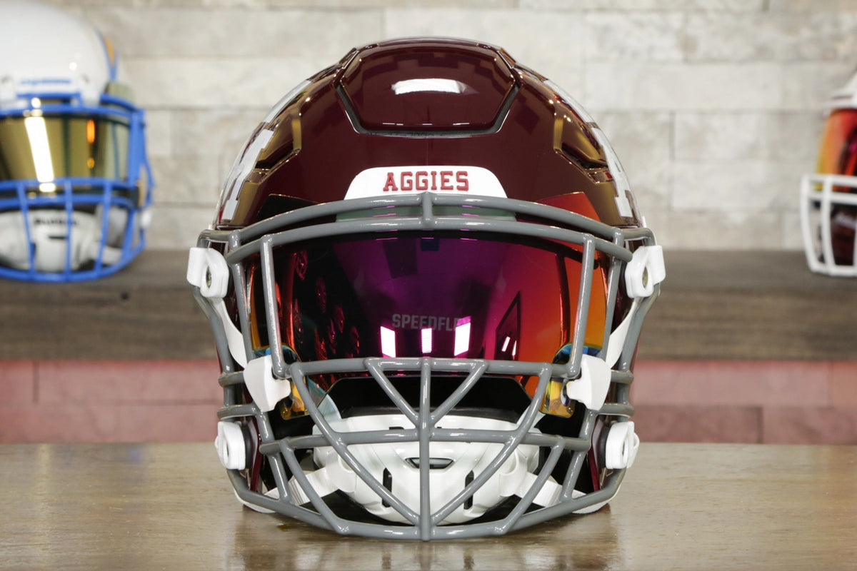 Texas A&M Aggies Riddell SpeedFlex Helmet - GG Edition – Green Gridiron ...