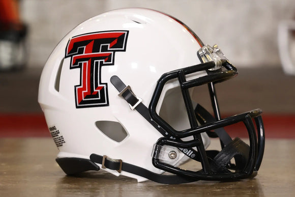 Texas Tech Red Raiders Riddell Speed Mini Helmet - White