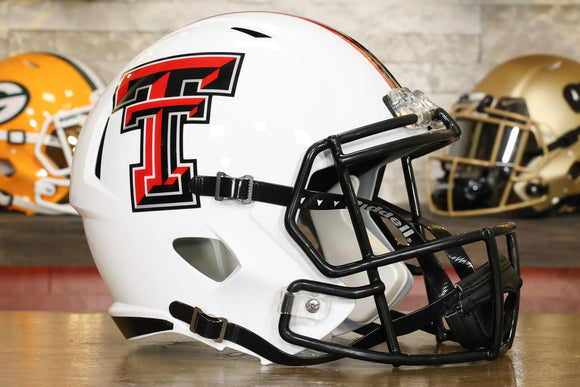 Texas Tech Red Raiders Riddell Speed Replica Helmet - White