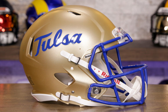 Tulsa Golden Hurricane Riddell Speed Authentic Helmet