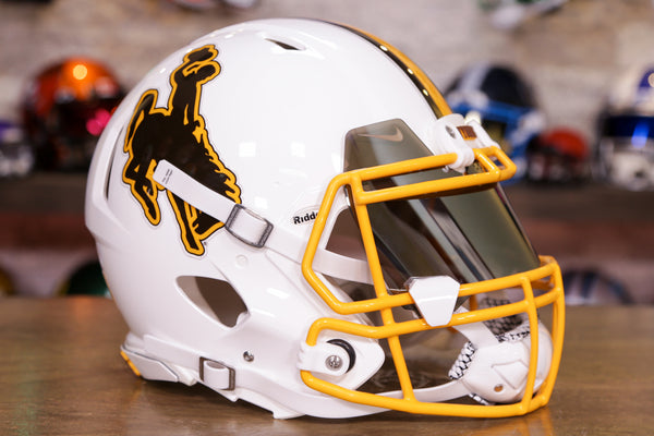 Wyoming Cowboys Riddell Speed Authentic Helmet - GG Edition 00267 $489.99  $678.38