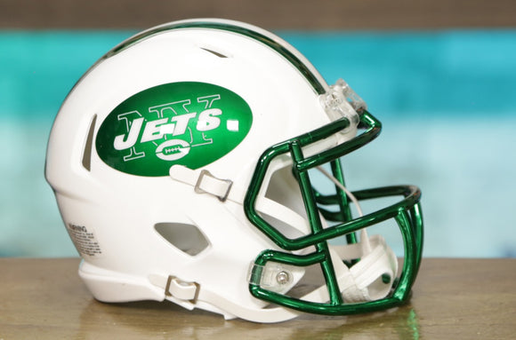 New York Jets Riddell Speed Mini Helmet - Alternate Color Rush