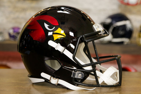 Arizona Cardinals NEW 2022 alternate black custom pocket pro helmet NFL
