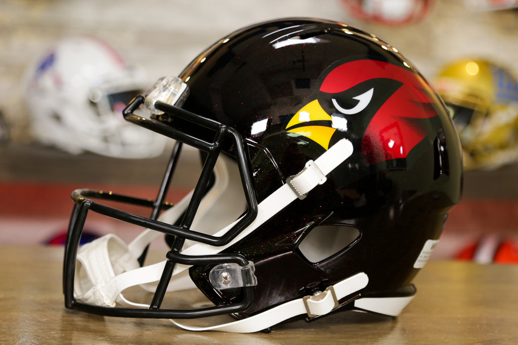 Arizona Cardinals Black 2022 Alternate On-Field NFL Revolution SPEED Mini  Football Helmet
