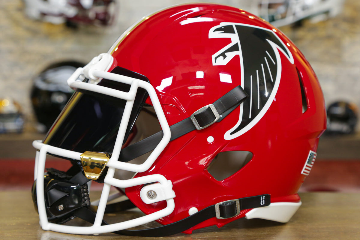 Atlanta Falcons Throwback Helmet  Atlanta falcons helmet, Football helmets,  Football is life