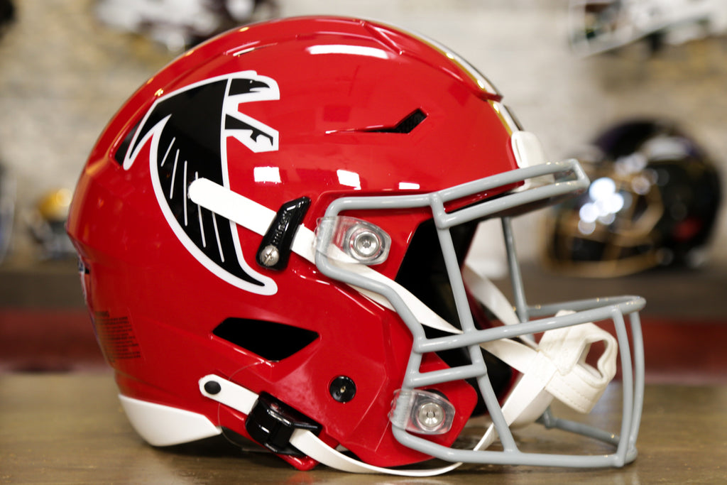 Atlanta Falcons Riddell SpeedFlex Helmet - 1966-1969 Throwback – Green  Gridiron, Inc.