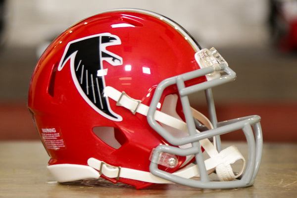 CUSTOM ATLANTA FALCONS ALTERNATE RIDDELL SPEED MINI HELMET circa