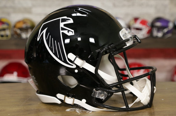 Casco auténtico Riddell Speed ​​de los Atlanta Falcons - Retroceso de 1990-2002