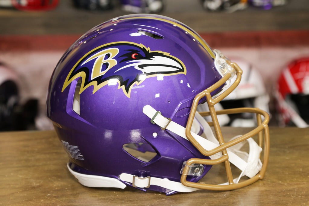 Baltimore Ravens Flash Speed Authentic Football Helmet