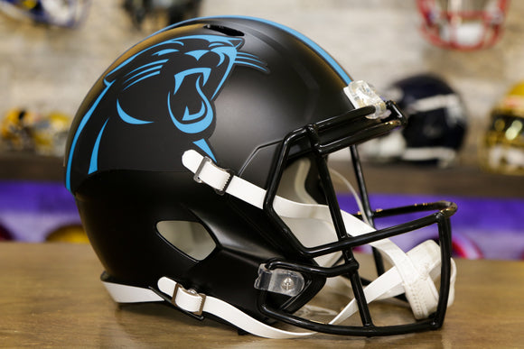 Carolina Panthers Riddell Speed ​​Replica Casco - 2022 Alternativo 