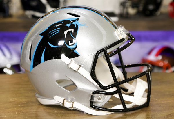 Carolina Panthers Helmet Riddell Replica Full Size Speed Style