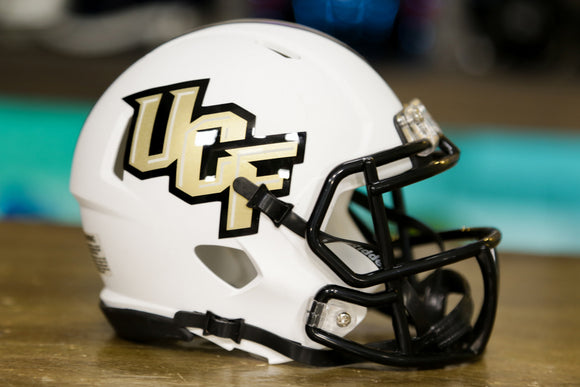 Central Florida Golden Knights Riddell Speed Mini Helmet - Matte White