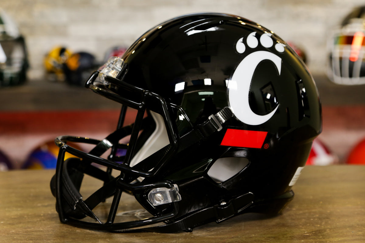 Cincinnati Bearcats Riddell Speed Replica Helmet – Green Gridiron, Inc.