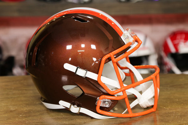 Cleveland Browns 2023 White Alternate Speed Replica Full Size Helmet