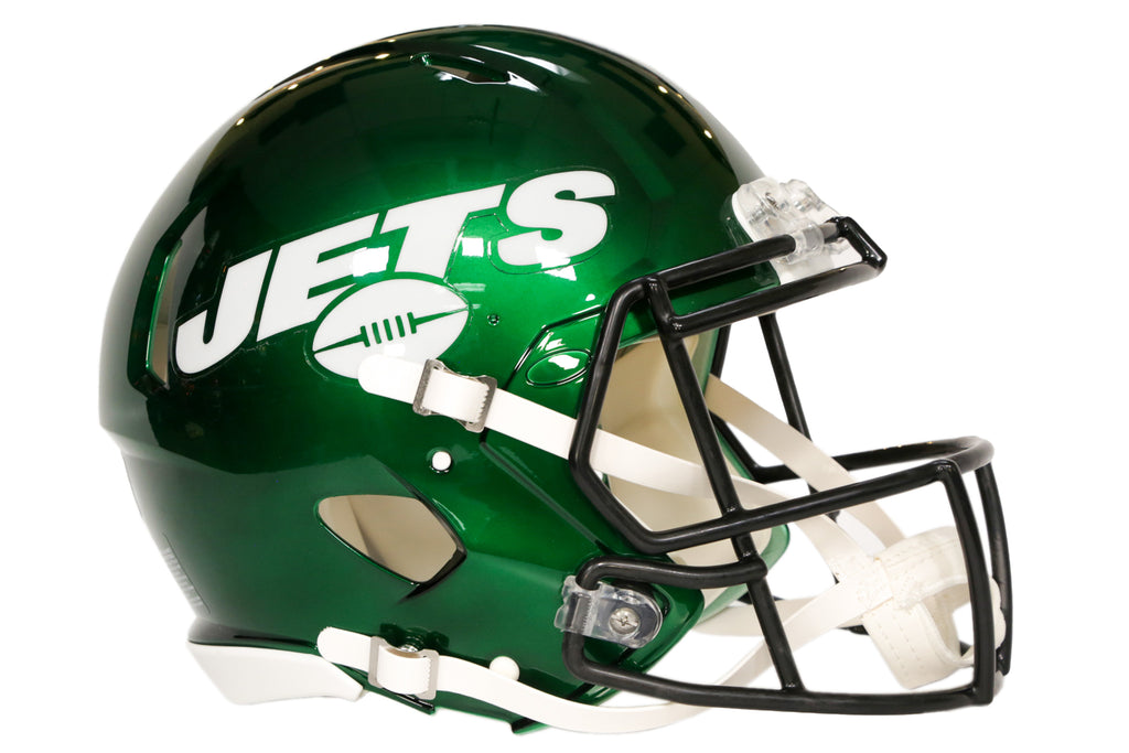 New York Jets Riddell Speed Authentic Helmet - Scratch & Dent – Green  Gridiron, Inc.