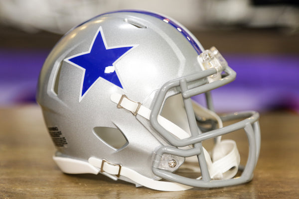 3D Printed Micah Parsons Themed Dallas Cowboys Silver Metallic