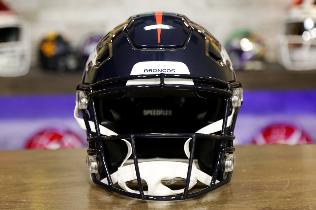 Denver Broncos Riddell SpeedFlex Helmet – Green Gridiron, Inc.