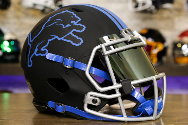 NFL Lions Helmet - A Green Gridiron Tradition 