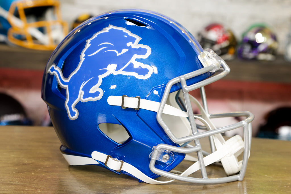 Riddell Detroit Lions Alternate Eclipse Speed Replica Full Size Helmet