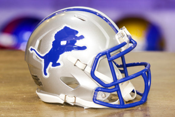 Detroit Lions Riddell Speed Mini Helmet - 1983-2002 Throwback