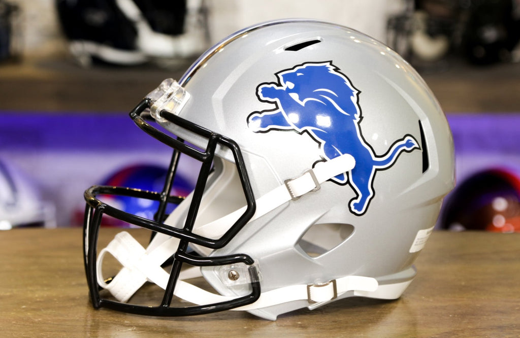 Detroit Lions Riddell Speed Replica Helmet - 2006-2016 Throwback