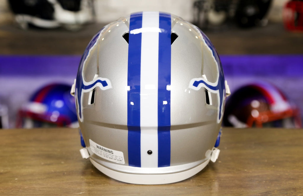 Detroit Lions Riddell Speed Replica Helmet - 1983-2002 Throwback