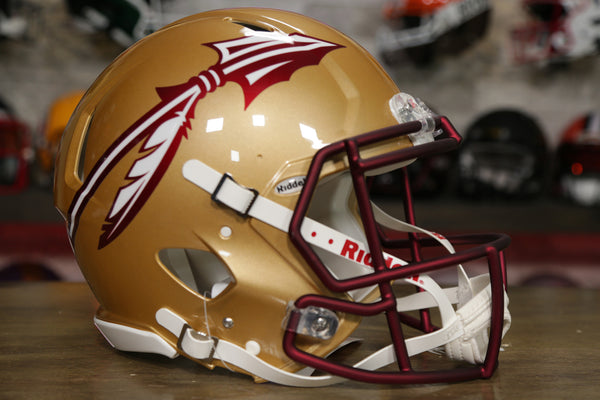 Evolution of Florida State's helmets  Helmet, Fsu football, Florida state  football