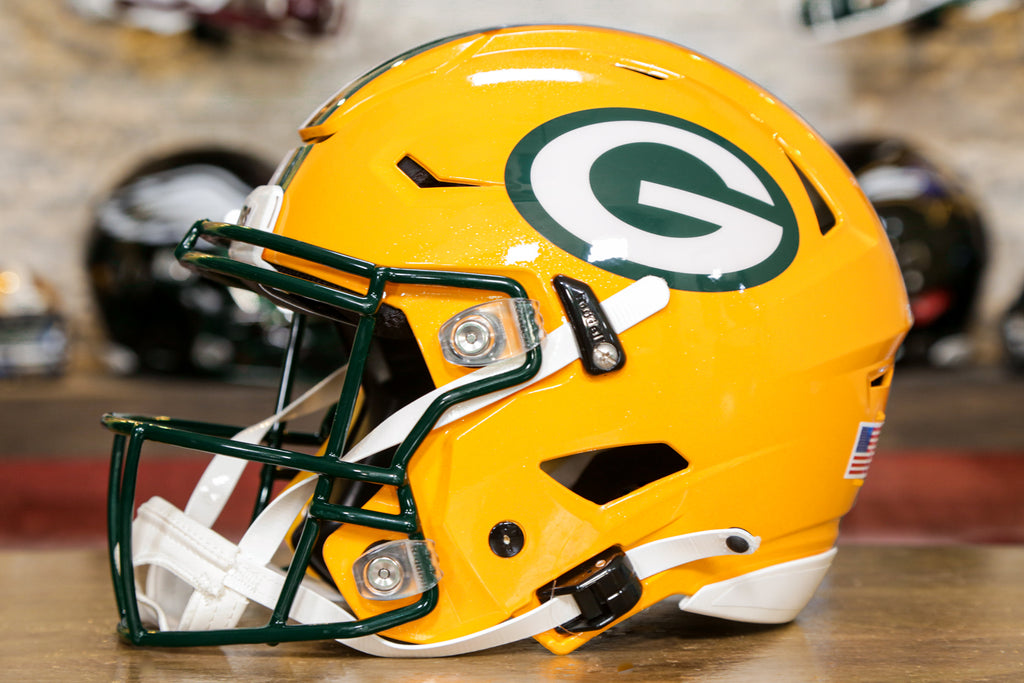 Green Bay Packers Riddell SpeedFlex Helmet – Green Gridiron, Inc.