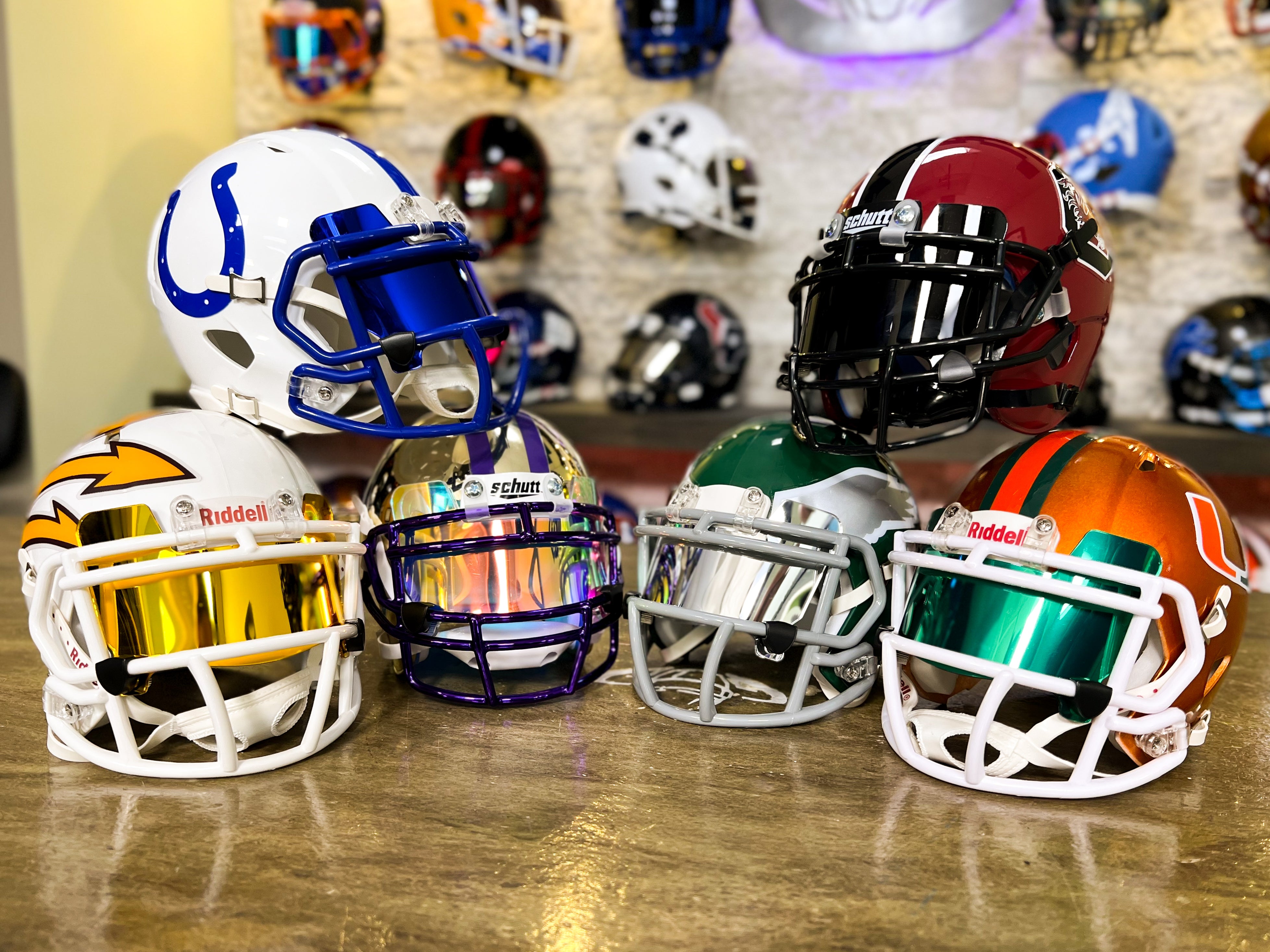 Football deals helmet accessories