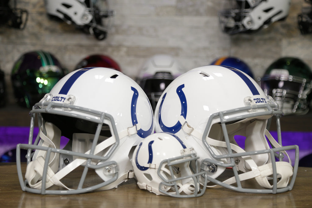 Indianapolis Colts Salute to Service Speed Mini Helmet – Creative Sports