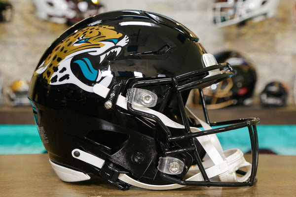 Jacksonville Jaguars Riddell Speed Authentic Helmet - GG Edition – Green  Gridiron, Inc.