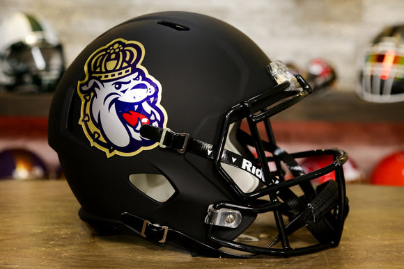 James Madison Dukes Riddell Speed Replica Helmet