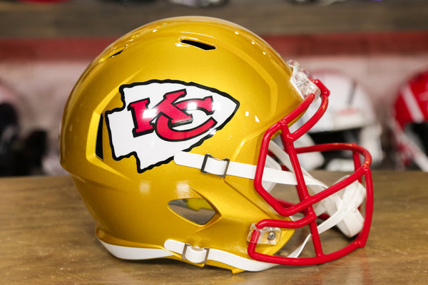 Kansas City Chiefs Replica Riddell Speed Full Size Helmet - FLASH — Game  Day Treasures