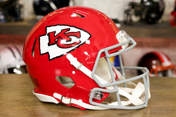 Kansas City Chiefs Riddell Speed ​​Casco auténtico - Retroceso de 1963-1973