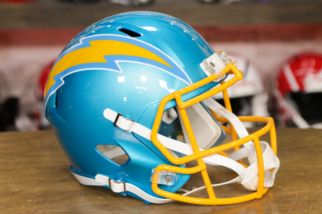 Los Angeles Chargers Authentic Full Size Speed Helmet - Color Rush